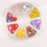 Mix 8 Different Materials Crystal chip Box