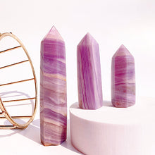 Load image into Gallery viewer, Natural Silk Fluorite Tower/Point