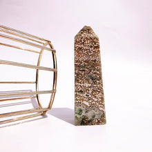 Load image into Gallery viewer, Natural Unicuspid Ocean Jasper Tower/Point Hand Crafted Decoration