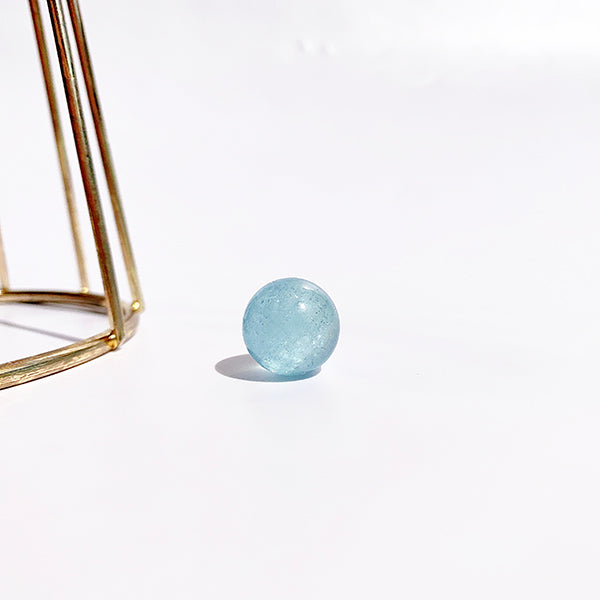 Natural Aquamarine Small Size Sphere