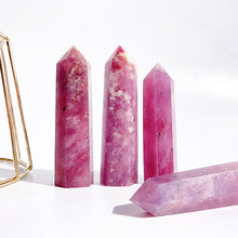 Load image into Gallery viewer, Natural Pink  Tourmaline Tower/Point
