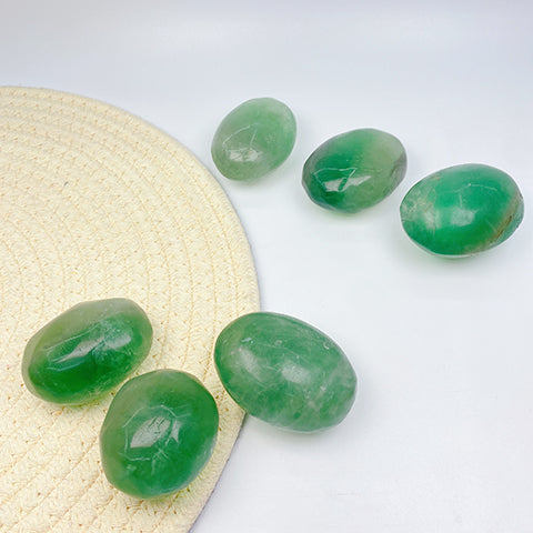 Green Fluorite Palm