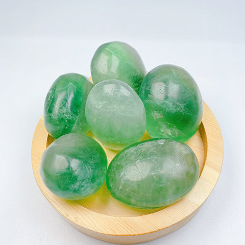 Green Fluorite Palm