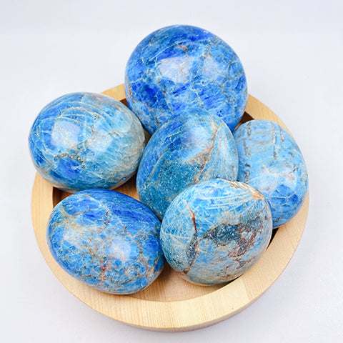 Blue Apatite Palm