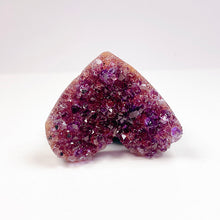 Load image into Gallery viewer, Natural Amethyst Cluster Heart