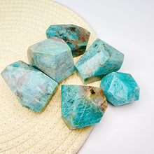 Load image into Gallery viewer, Amazonite With Smokey Quartz Freeform