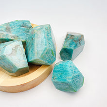 Load image into Gallery viewer, Amazonite With Smokey Quartz Freeform