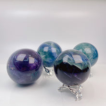Load image into Gallery viewer, Beautiful  Fluorite Sphere