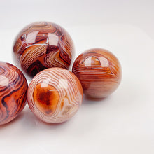Load image into Gallery viewer, Sardonyx Agate  Sphere
