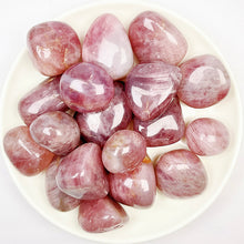 Load image into Gallery viewer, Natural Lavender Rose Quartz Tumble