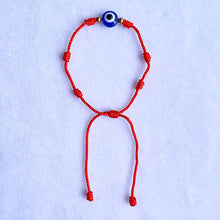 Load image into Gallery viewer, Resin  Evil Eyes Hand Knitting Bracelet BD0012