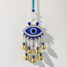 Load image into Gallery viewer, Stainless Steel Evil Eyes Wind Bell WA0002