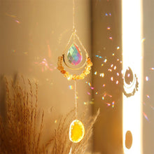 Load image into Gallery viewer, Nature Agate Crystal Chip Sun Catcher /Wind Bell