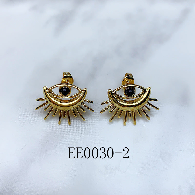 Alloy Evil Eyes Earrings EE0030