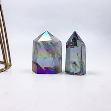 Load image into Gallery viewer, Beautiful Aura Clear Quartz Tower