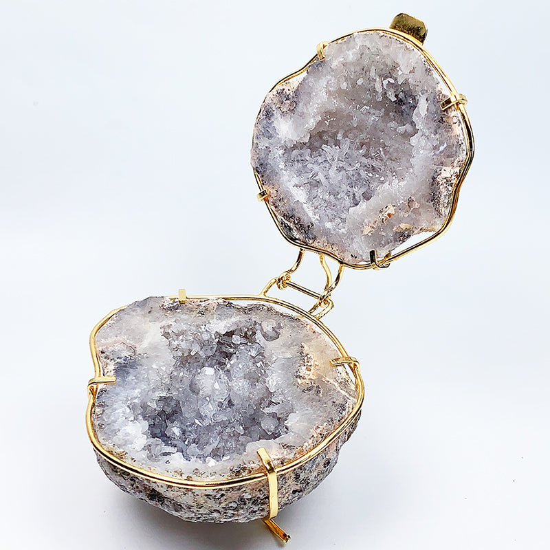 Beautiful Druzy Agate Jewelry Box