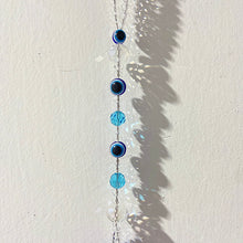 Load image into Gallery viewer, Coloured Glaze Evil Eyes Wind Bell &amp; Car Pendant WA0011
