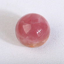 Load image into Gallery viewer, Beautiful Rose Quartz With Flower Agate Sphere