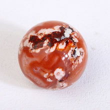 Load image into Gallery viewer, Beautiful Red Flower Agate Sphere