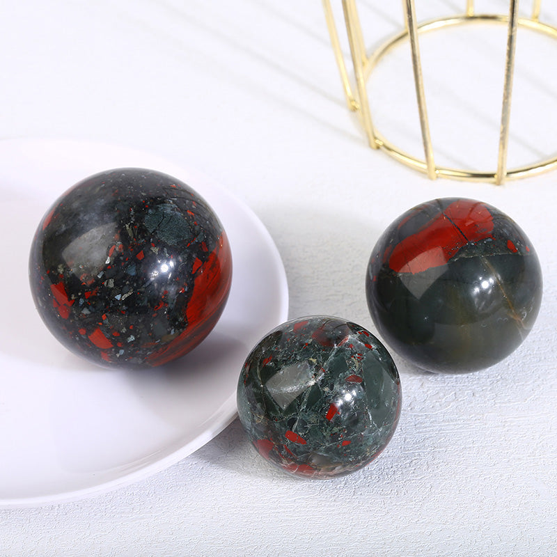 Beautiful Bloodstone Sphere