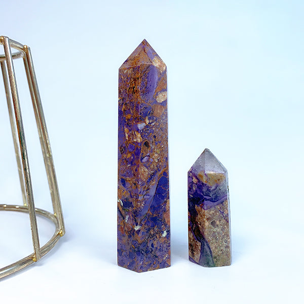 Purple Fluorite Root Tower/Point