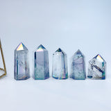 Aura Clear Quartz Tower/Point