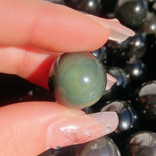Load image into Gallery viewer, Beautiful Small Size  Rainbow Obsidisn Sphere