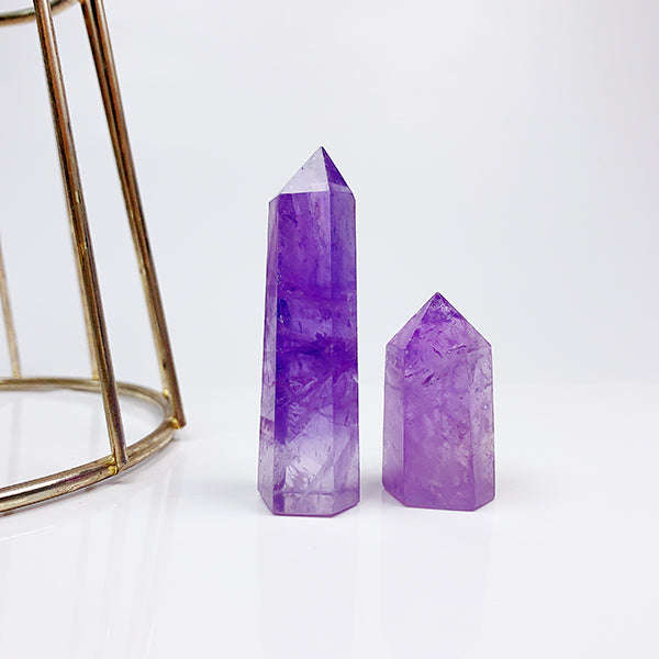 Amethyst Tower/Point #natural crystal
