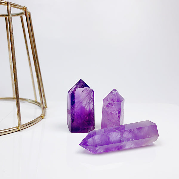 Amethyst Tower/Point #natural crystal