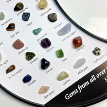 Load image into Gallery viewer, Moon Gemstone Chips Set