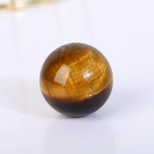 Load image into Gallery viewer, Yellow Tiger Eye Sphere