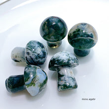 Load image into Gallery viewer, 15 Different Materials Ocean Jasper/ Rose Quartz Mushroom Crystal Carving
