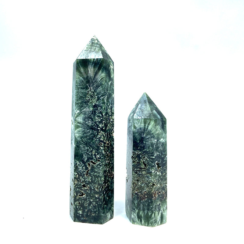 Natural Seraphinite Tower/Point