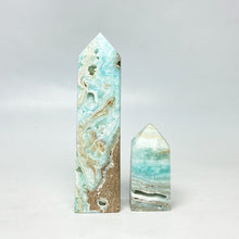 Load image into Gallery viewer, Natural Hemimorphite Tower/Point